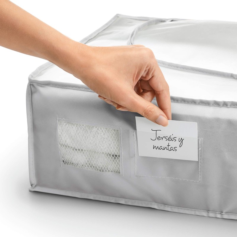 Rayen Storage box bedclothes | Zip-up fabric bag for clothes