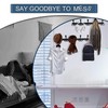 Coat Rack Wall Mount Wall Hooks ,ANEDER Hat Rack Adhesive