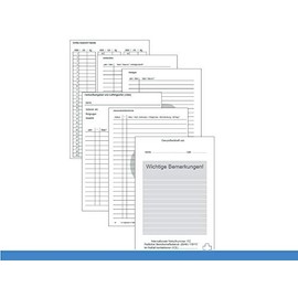 X17 - A5 Health Notebook, for the Revolutionary X17 Notebook with Interchangeable Booklets
