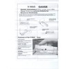 GZTIGWELD V-WAC Single Weld Gage Inch Inspection Gauge Stainless Steel