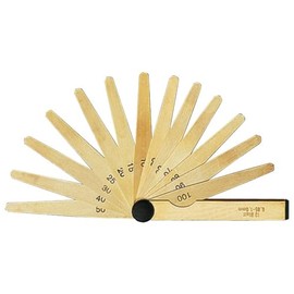 Forum 4317784857017 Precision Feeler Gauge 20 Blades 0.05 – 1.0 mm Brass