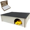 INOSCIND Large Snake Hide with Slate Reptile Hide Box Ball