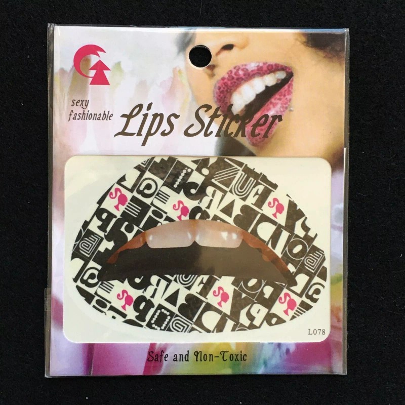 Gao Feng Temporary Lip Tattoo Sticker Lipstick Art Transfer With