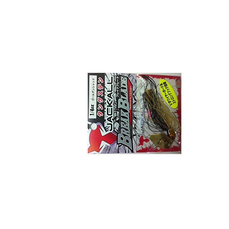 JACKALL Chatterbait, Blake Blade, 1/4 oz, Golden Shad