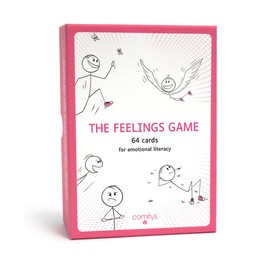 The Feelings Game | 64 flashcards for emotional literacy | Non-Violent Communication Teaching Tool | 177 Feelings States to Discover