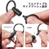 FEGVE Titanium Key Holder, Connector, 360 Degree Rotation, Detachable Quick