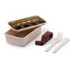 Fabulous Lunch Box with Cutlery White - Ancient Rome/Colosseum Under