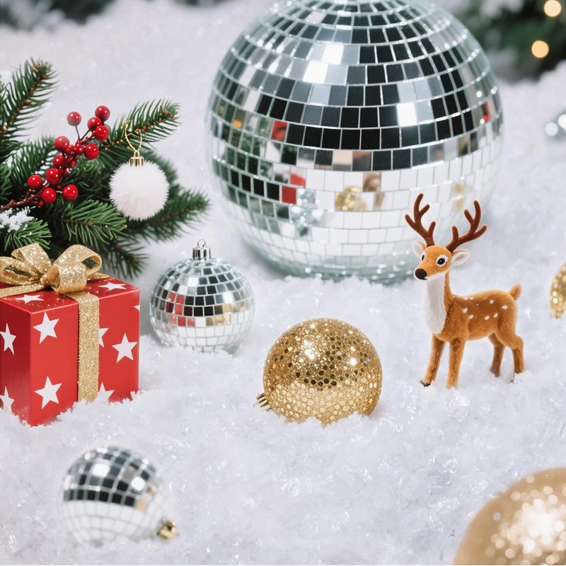 Penta Angel 100g Fake Snow Decorations Plastic Xmas Artificial Snowflake