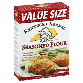 Kentucky Kernel 6-Pack Kentucky Kernel Original Seasoned Flour Coating Mix, Size 22 oz Boxes