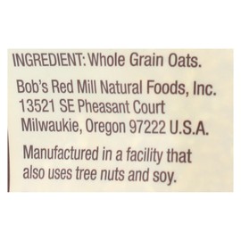 UD_Bob's Red Mill-Case of 4 24 oz Gluten-Free Steel Cut Oats Breakfast Cereal