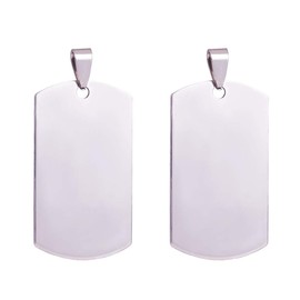 BENECREAT 20 Stainless Steel Bills 201 Stainless Steel Blank Pendant Name Tags Travel Bag Tags with Hole Charms DIY Blank Stainless Steel Bills for Labor Collars ID Tags Engraved Names DIY Craft Tags Shield Shape