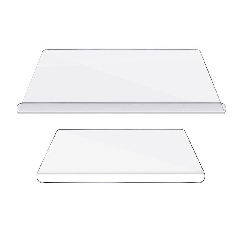 Acrylic Chopping Board Transparent Non Slip Cutting Board with Lip