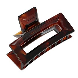 France Luxe Tammy Claw Hair clip for women, Tortoise strong hair clip for thick hair, acetate and metal spring