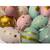 khevga Decoration Easter: Easter Decoration Easter Eggs with Ribbon for