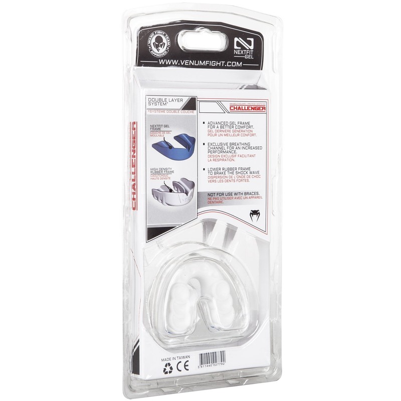 Venum, Challenger Mouthguard, Unisex Adult, One Size, Ice/Blue