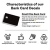 mi vida Loca debit card sticker made with high quality