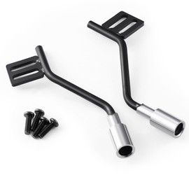 WEFEINO RC Simulation Decoration Exhaust Pipe Accessory Exhaust Pipe for 1/10 Axial SCX10 II 90046 RC Crawler Car Upgrade Parts