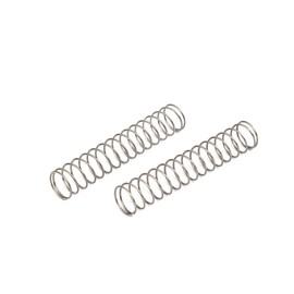 sourcingmap Compression Spring,304 Stainless Steel,10mm OD,0.6mm Wire Size,50mm Free Length,Silver Tone,10Pcs