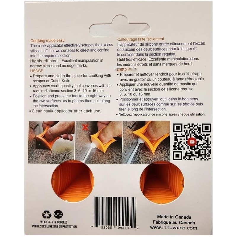 Silicone Caulking Tool,Sealant Finishing Tool,Silicone applicator effective sealing tools for