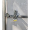 XanHen Keyed Alike Laminated Steel Padlocks with Long Shackle for