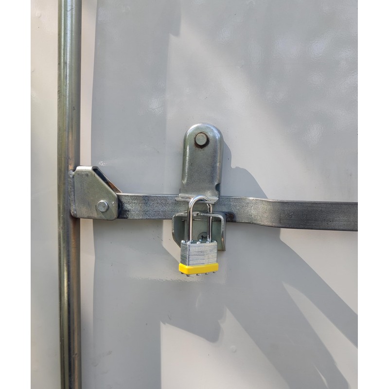 XanHen Keyed Alike Laminated Steel Padlocks with Long Shackle for