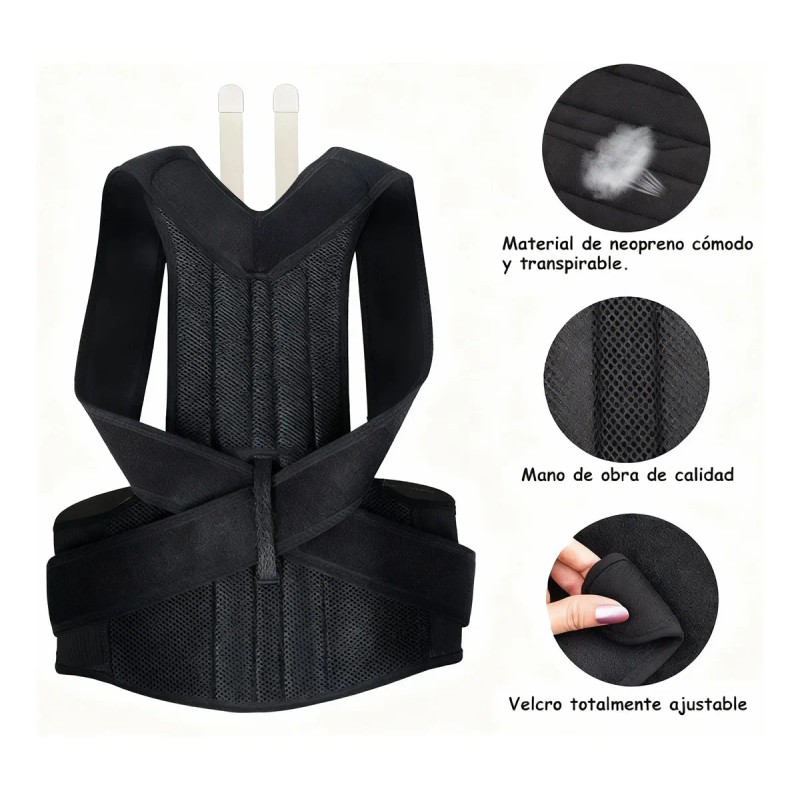 Premiumcorrectorpostura Para Hombresmujeres Conplaca Soporte