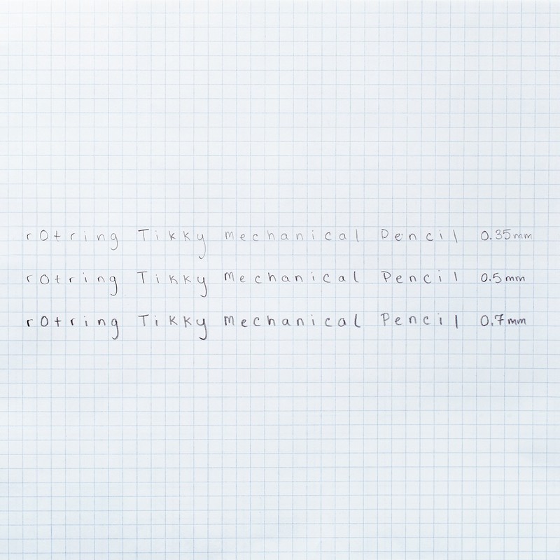 Rotring Tikky Colour-Coded Mechanical Pencil 0.35mm - Burgundy Barrel