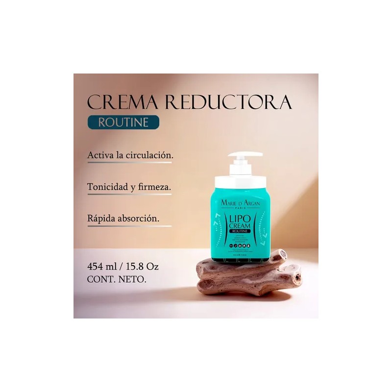 Marie D'argan Lipo Cream Reductora Anticelulítica 454ml Vari