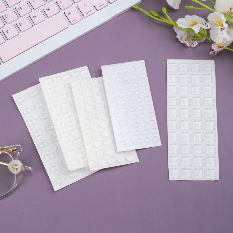 STSTR 222PCS Bump Dots for Visually Impaired, Mixed Sizes Shapes