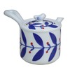Yuki Roman Light Small Teapot with Tea Strainer, Made in