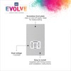 BG Electrical Evolve Dual Voltage Shaver Socket, 115/240V