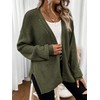 SOLY HUX Cardigan Sweaters for Women Open Front Drop Shoulder