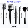 Mini Keyboard Cleaning Brushes Kit, 5 PCS Nylon Anti Static