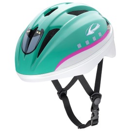 【公式】アイデス キッズヘルメットS 新幹線 子供 自転車用 再帰反射 ダイヤル式 ぴったりフィット SG基準合格 (E5系はやぶさ)