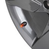 TOMALL Orange Hexagon Style Wheel Tyre Valve Caps for SUV