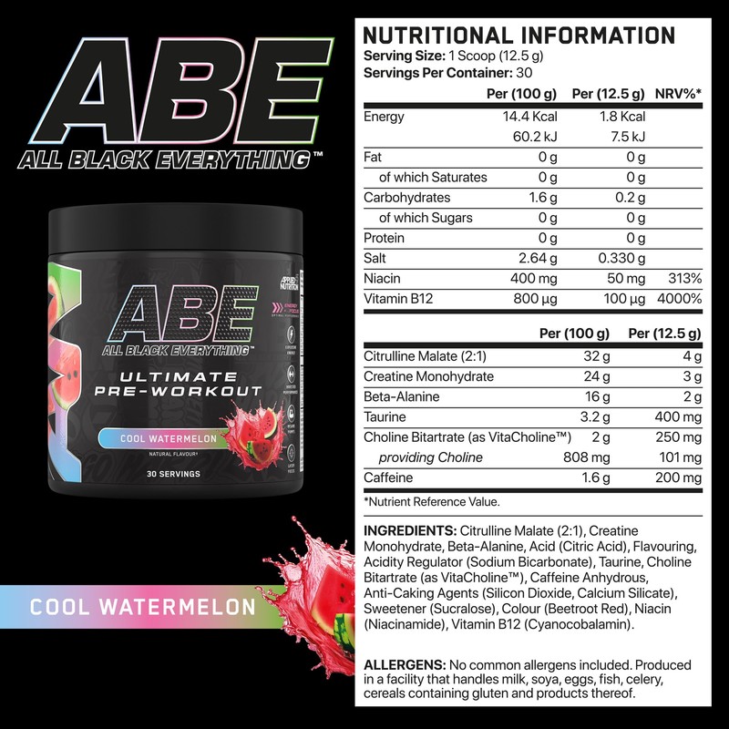Applied Nutrition ABE Pre Workout - All Black Everything Pre