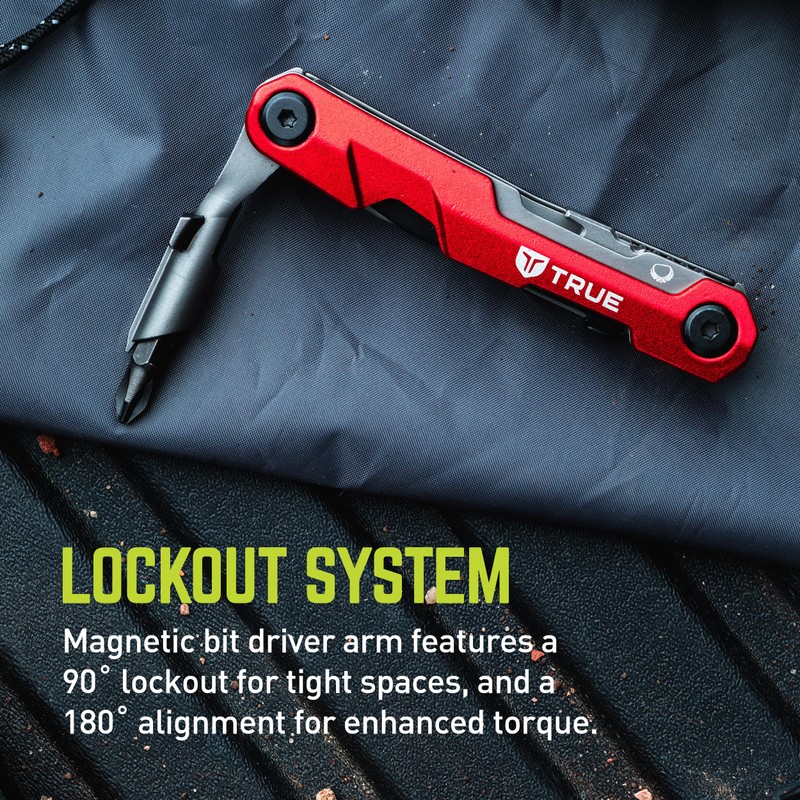 TRUE Titanium Block Multitool | 5-in-1 Compact Multitool with a