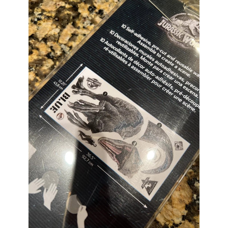 RoomMates New Jurassic World 2: Fallen Kingdom Blue Velociraptor Giant