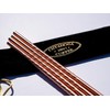 Set of 4 - Twisted Pure Copper Drinking Straws in