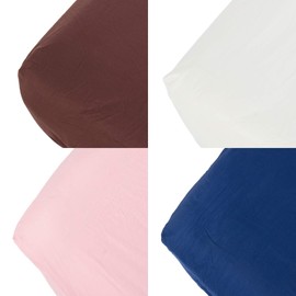 EiYU Bed Sheet Single Dust Mite Stop High Density Fabric Pink