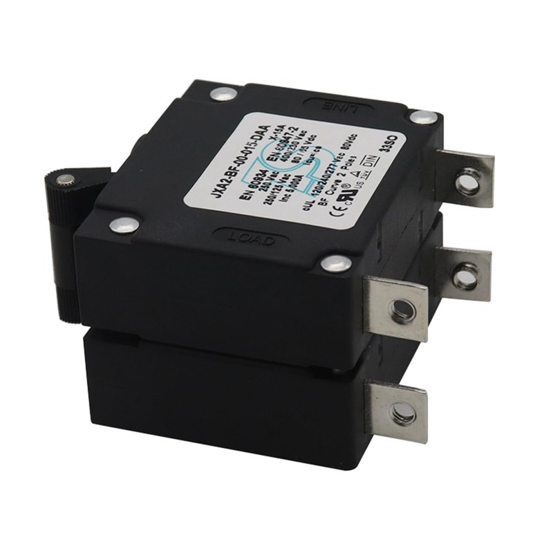 T Tocas Double Pole 15 Amp AC/DC Toggle Magnetic Circuit