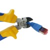 S&R Side cutter 180 x 24mm, Cr.-V with multi-component sleeves