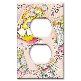 Art Plates - Vanity Switch Plate - Outlet Cover