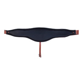 CHALLENGER Horse Western Floral Tooled Padded Leather Rear Flank Saddle Cinch w/Billets 9772PD