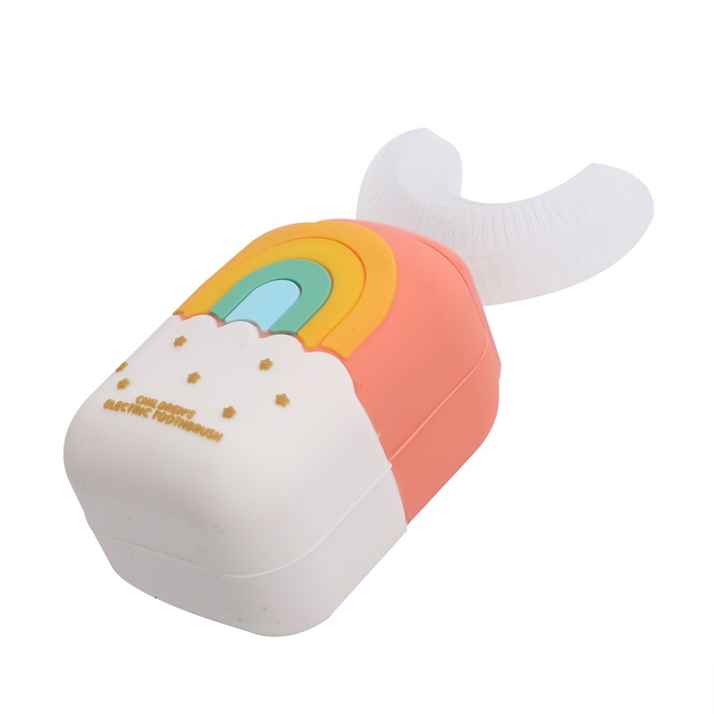 Ultrasonic Children's Electric Toothbrush UShape Waterproof Electric Toothbrush Cleaning Tool