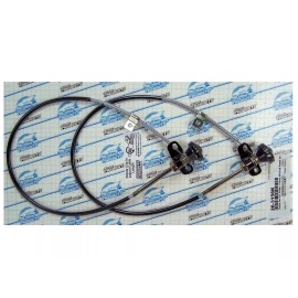 Old Air Products EZ Slider Cable Set 1956 Chevy Full Size w/Heat Only-Kick Panel (2PC) [26-3156K]