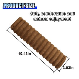 2PCS Car Seat Belt Cover, Safety Soft Shoulder Strap Cover, Harness Seat Belt Pad Protect Neck and Shoulder, Universal for Cars, Trucks, SUVs (Brown)