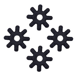 4PCS Black Flexible Steering Coupler, 563152K000FFF 56315-2K000 56315-2K000FFF Compatible with Hyundai Kia