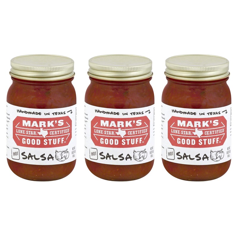 Mark's Lone Star Certified Good Stuff Salsa 16oz Jar (Pack