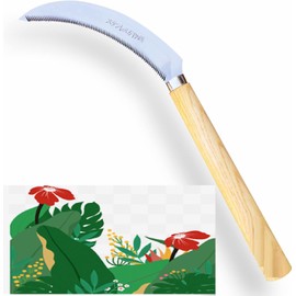 KEAAN Grass Hoe Weeding Tools for Garden Hand Tool Weed Removal Tool - Stainless Steel Blade Very Sharp (JinTian) (Black- wugang)